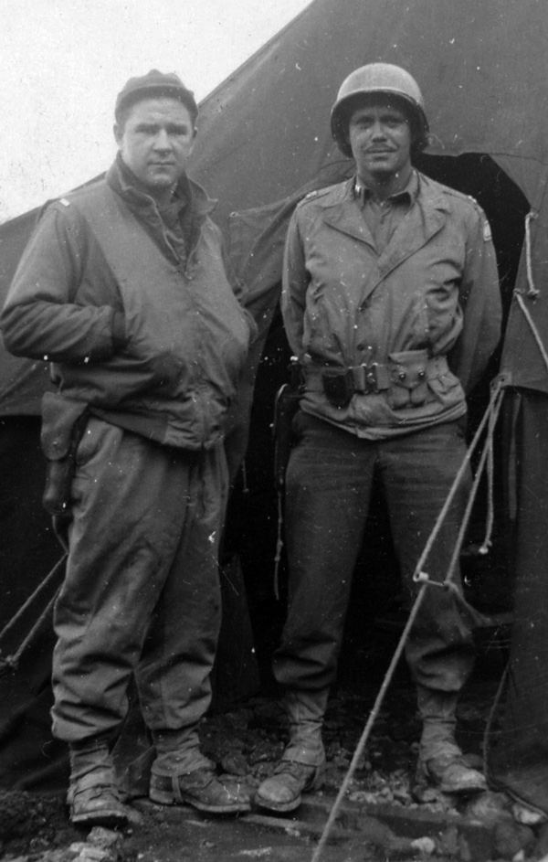 Lt Berry and Captain Pohlmann