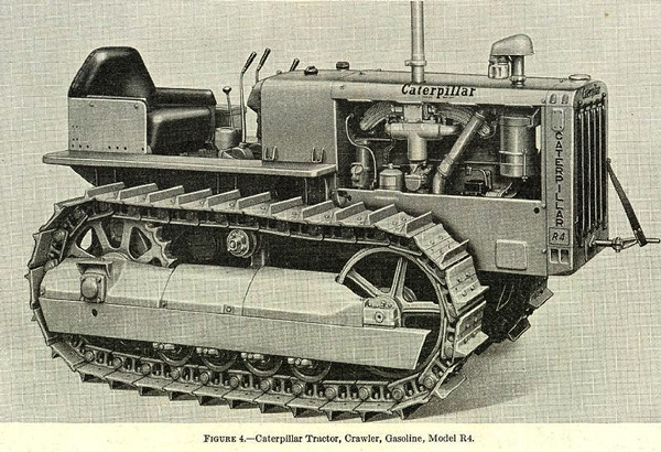R4 Caterpillar Tractor