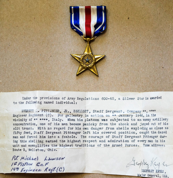 Silver Star Medal and Citation