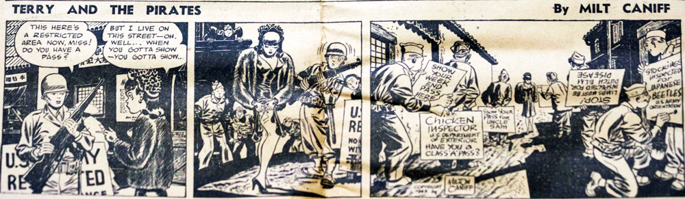 Terry and the Pirates Cartoon