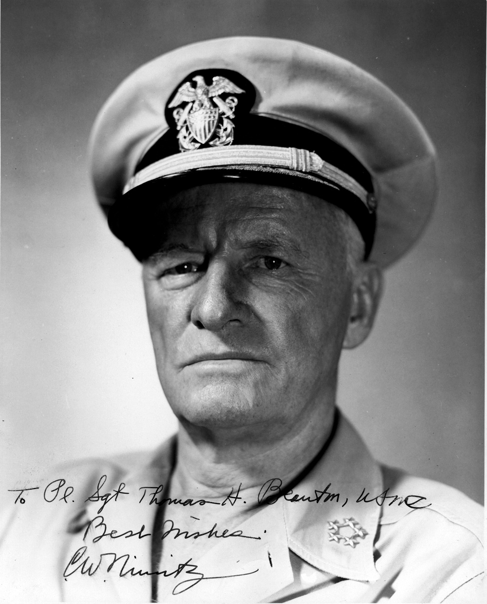 Admiral Chester W Nimitz