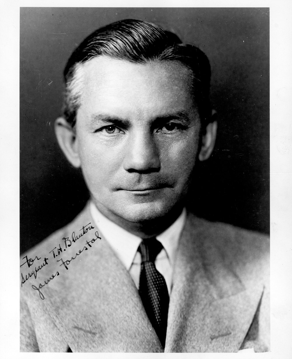 Secretary of the Navy James Forrestal